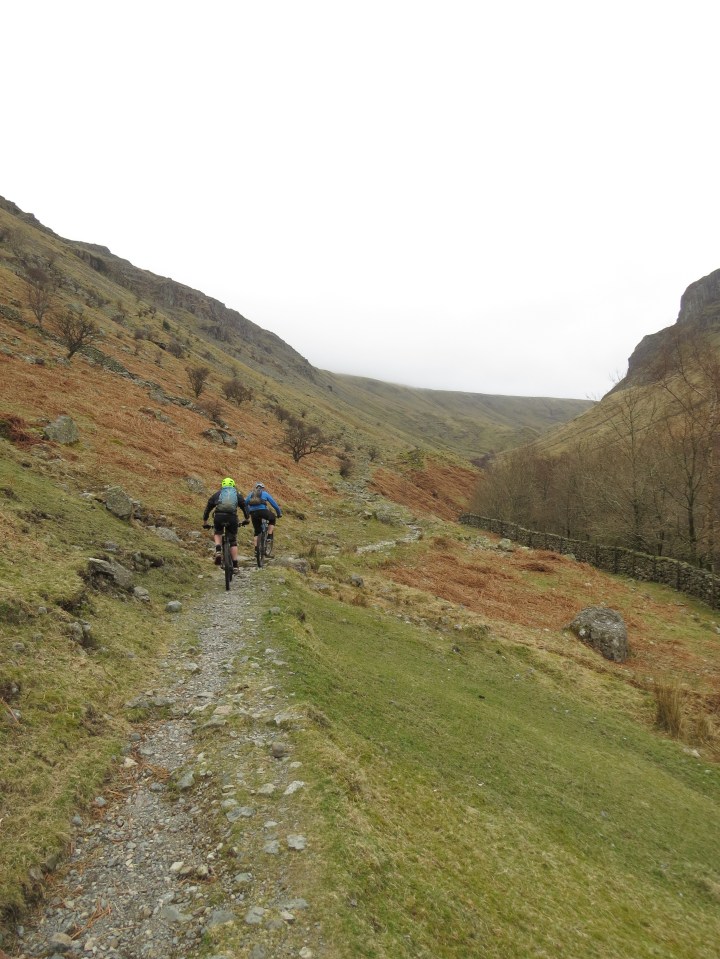 Nice climbing out of Stonethwaite