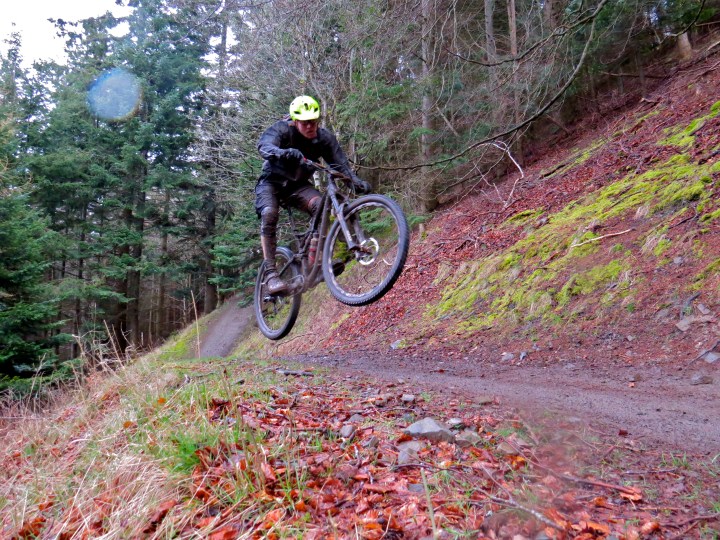 Higher speeds on Caddon Bank to get riders home fast!