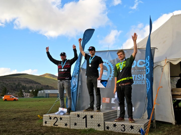 Senior podium: 1st Greg Callaghan; 2nd Gary Forrest; 3rd Mark Scott