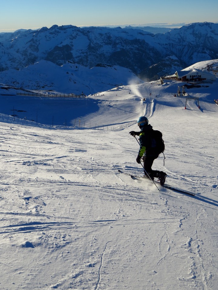 Starting to get the hang of those funky turns.