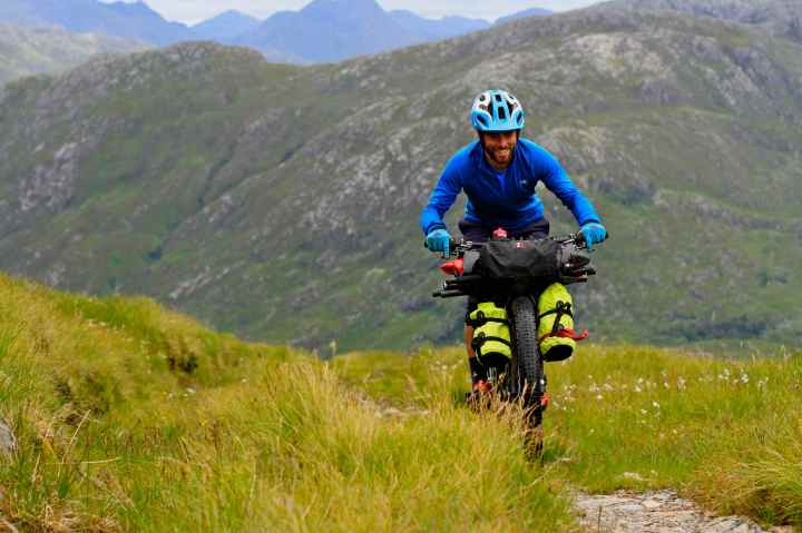 Last climb, nearly at the top! Some (most) climbing was a push.